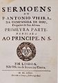 Sermões, António Vieira, 1679.