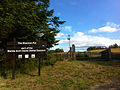 Sign at entrance to the Shannon pot