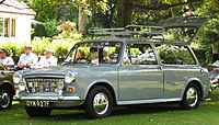 Austin 1100 Mk.I Countryman (three-door estate ) 1967. A red 1100 Countryman was immortalised in the Fawlty Towers episode "Gourmet Night"