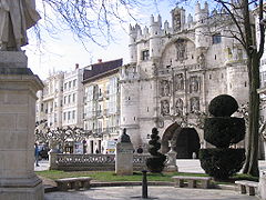 Arco de Santa María en Burgos.