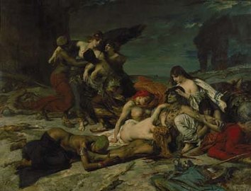 Mort de Râvana (1875), Musée des Augustins, Toulouse.