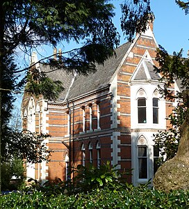 Ampton Road no. 12, Edgbaston, Birmingham, the UK, by John Henry Chamberlain, 1855[57]