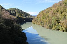 loka vidaĵo de la rivero Rodano