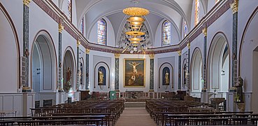 L'intérieur de l'église Saint-Étienne.