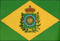 Bandeira do Reino do Brasil (7 de Setembro à 01° de dezembro de 1822)