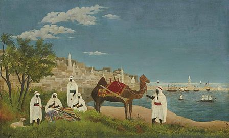 Paysage d'Alger (1880).