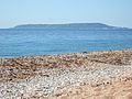 View of the Isle of Portland from Ringstead Bay