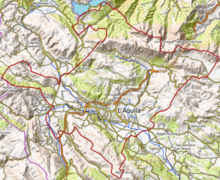 Carte topographique