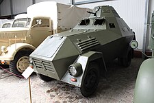 Sonder-KFZ 1 im Sächsischen Nutzfahrzeugmuseum in Hartmannsdorf