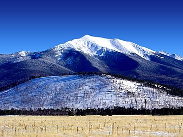 12. Humphreys Peak in Arizona