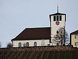 Evangelische Pfarrkirche St. Georg, Hohenhaslach 21. Dezember 2013