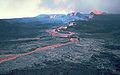 Erupcion de Mauna Loa en 1984.