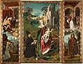 Retablo de la Virgen de Montserrat, de Bartolomé Bermejo, 1485.