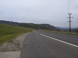 Cesta I/66 v obci Brusno v okrese Banská Bystrica