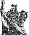 Image 34Gambrinus – king of beer (from History of beer)