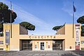 Image 63Entrance to Cinecittà in Rome, the largest film studio in Europe (from Culture of Italy)