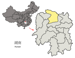 Changde – Mappa