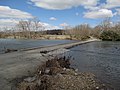 Pont-gué sur la Shenandoah en Virginie (États-Unis).