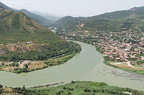 Die Koera in Mtskheta, Georgië.