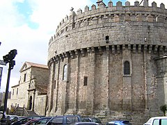 Ábside de la catedral de Ávila.