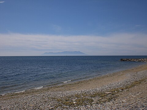 Alexandroupoli beach and Samothraki, with a link to The Cardinal of the Kremlin novel by Tom Clancy