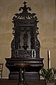 Altar and altarpiece.