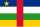 Den sentralafrikanske republikks flagg