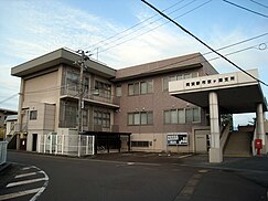 旧京ヶ瀬村役場（現阿賀野市役所京ヶ瀬支所）