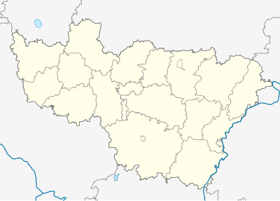 Location map Russia Vladimir Oblast