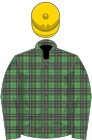 McAlpine tartan, gold cap