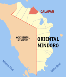 Calapan – Mappa