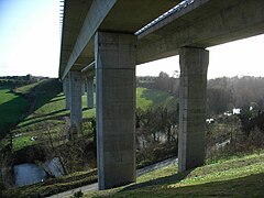 West-Link bridges from underneath