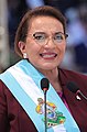 Image 38Xiomara Castro became the first woman to gain a presidential charge in Honduras. (from History of Honduras)