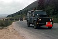 A British convoy passing through Kupres