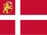 Vorige vlag van Noorweë, 1814 tot 1821