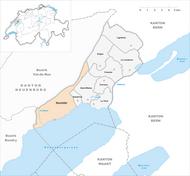 Novicastrum (Helvetia): situs