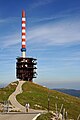 Der Sendemast am Chasseral