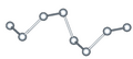 Chain of As atoms in LiAs. The As-As distances are about 245 pm.,[3]