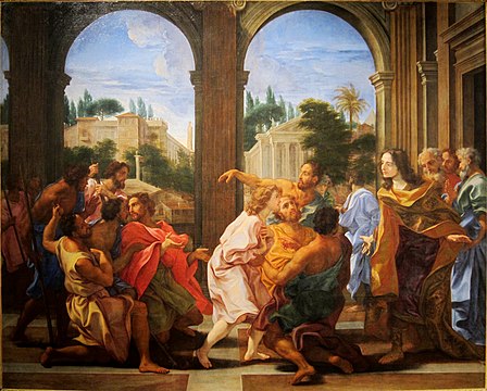 Joseph wird von seinen Brüdern erkannt (Musée Fesch, Ajaccio, Korsika)