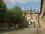 Il portone d'ingresso del castello di Bückeburg