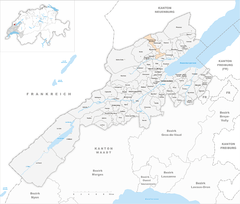 Plan Fontaines-sur-Grandson