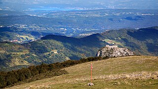 Vue depuis le Roc de la Gourgue.