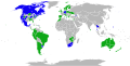 Map of world medical cannabis laws