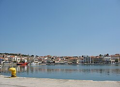 Port de Mytilène.