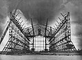 African American Seabees of the 80th Seabees erecting an Airship Hangar at Carlsen Field Trinidad