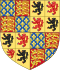 Blason de Philippa de Hainaut.