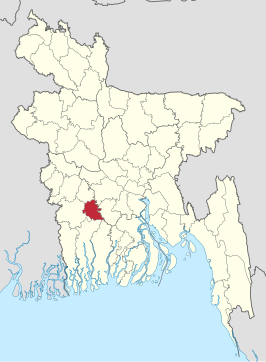 Kaart van Narail