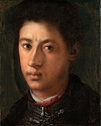 Pontormo, Retrato de Alejandro de Medici