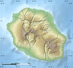 La Réunion is located in Réunion