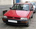 Subaru Justy после фейслифтинга